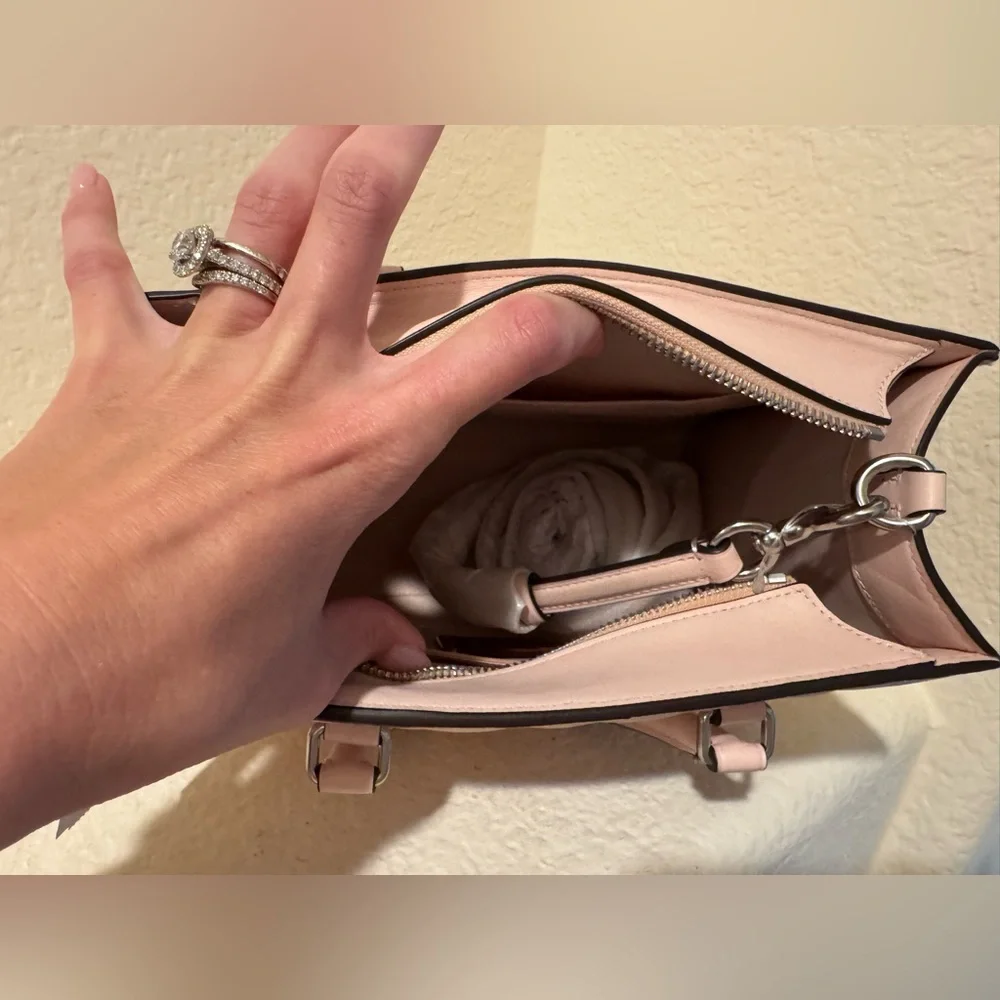 Coach Maggie Small Tote Bag Baby Pink Blush NWT